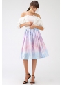 Midi skirt "Waterfall"