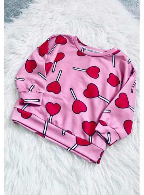 HEART LOLLIPOPS - children&#039;s sweatshirt