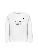 White women's sweatshirt "Mama Bird"