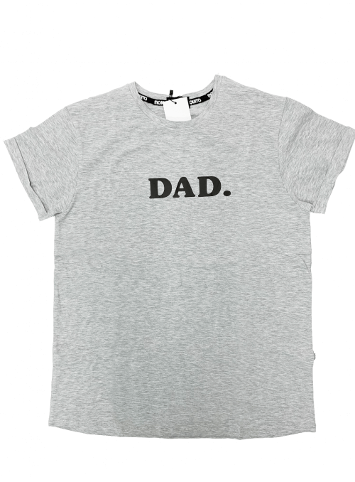 DAD. – pánske tričko, šedé- S