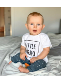 LITTLE HERO – detské tričko, biele