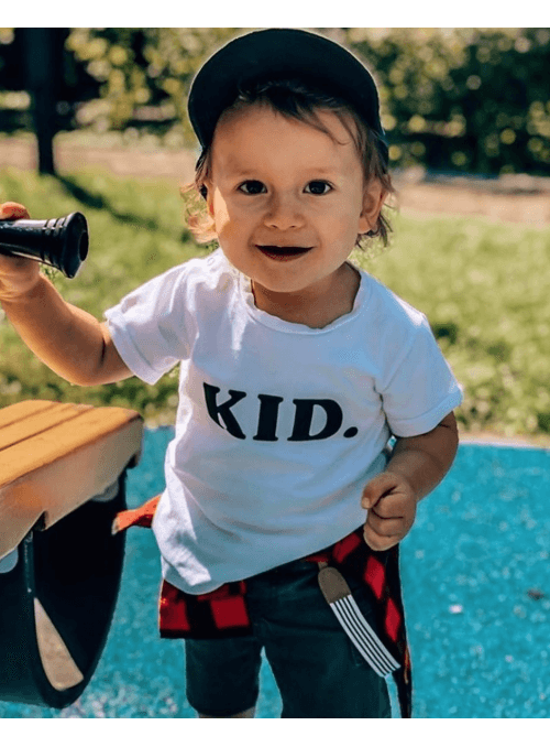 KID. - Children's T-shirt, white