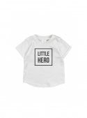 LITTLE HERO – detské tričko, šedé