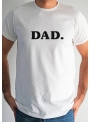 DAD. – pánske tričko, biele - S