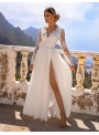 Maxi šaty „Adelka“, biele