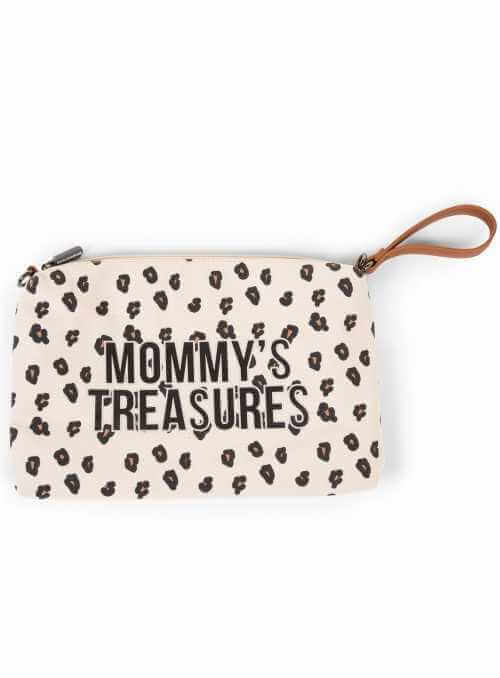 Mini taška s poutkem a řemínkem MOMMY´S TREASURES, leopardí