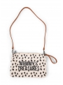 Mini taška s putkom a remienkom MOMMY´S TREASURES, leopardia