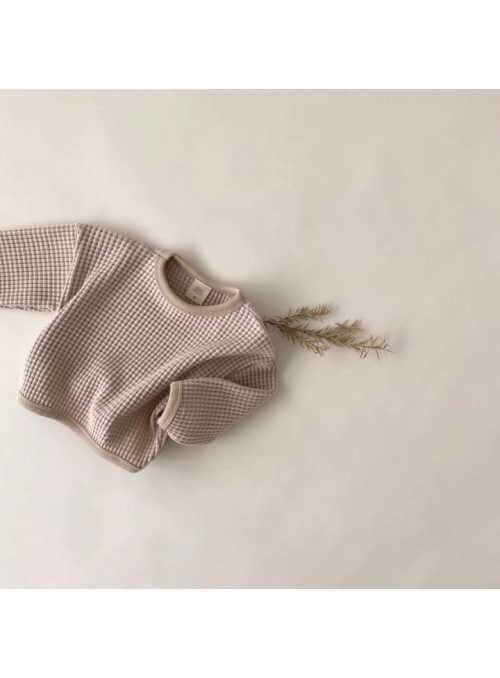 Krémový detský sveter