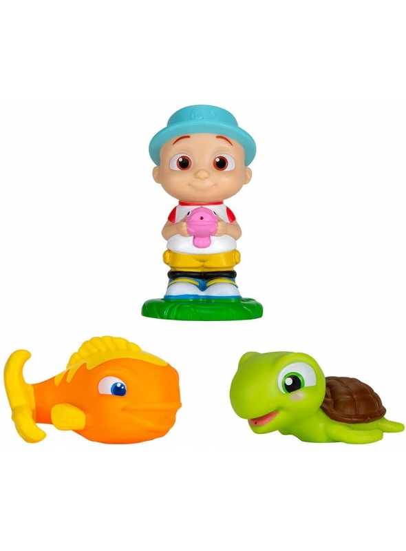 Cocomelon - set 3 hračiek do vane Baby Fish