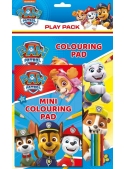 Paw patrol - set for coloring - small + large block + dyes