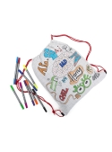 Doodle - backpack for coloring - color and learn