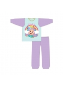 CoComelon pyžamo - Cute as a rainbow, fialově mentolové