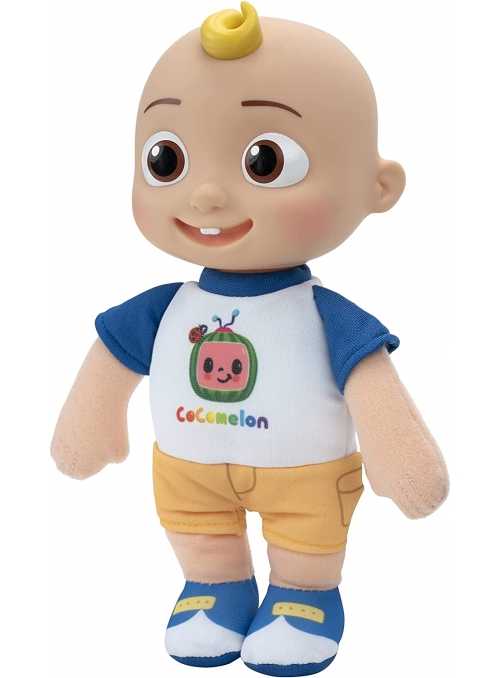 Cocomelon - postavička JJ v oblečení baby shark, certifikovaná detská plyšová hračka