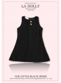 LA DOLLY little black dress from LINTON TWEED - black